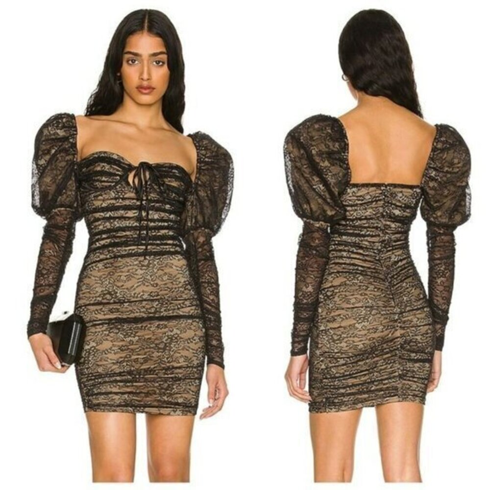 MAJORELLE Marija Mini Dress - Black